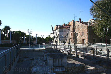 Roemische Ruinen in Grado foto