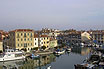 Blick Auf Der Grado Hafen