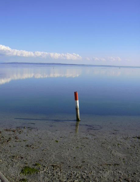 Felvetel a lagunarol Grado foto