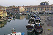 Vedere De Sus A Micului Port De Pescari Din Grado